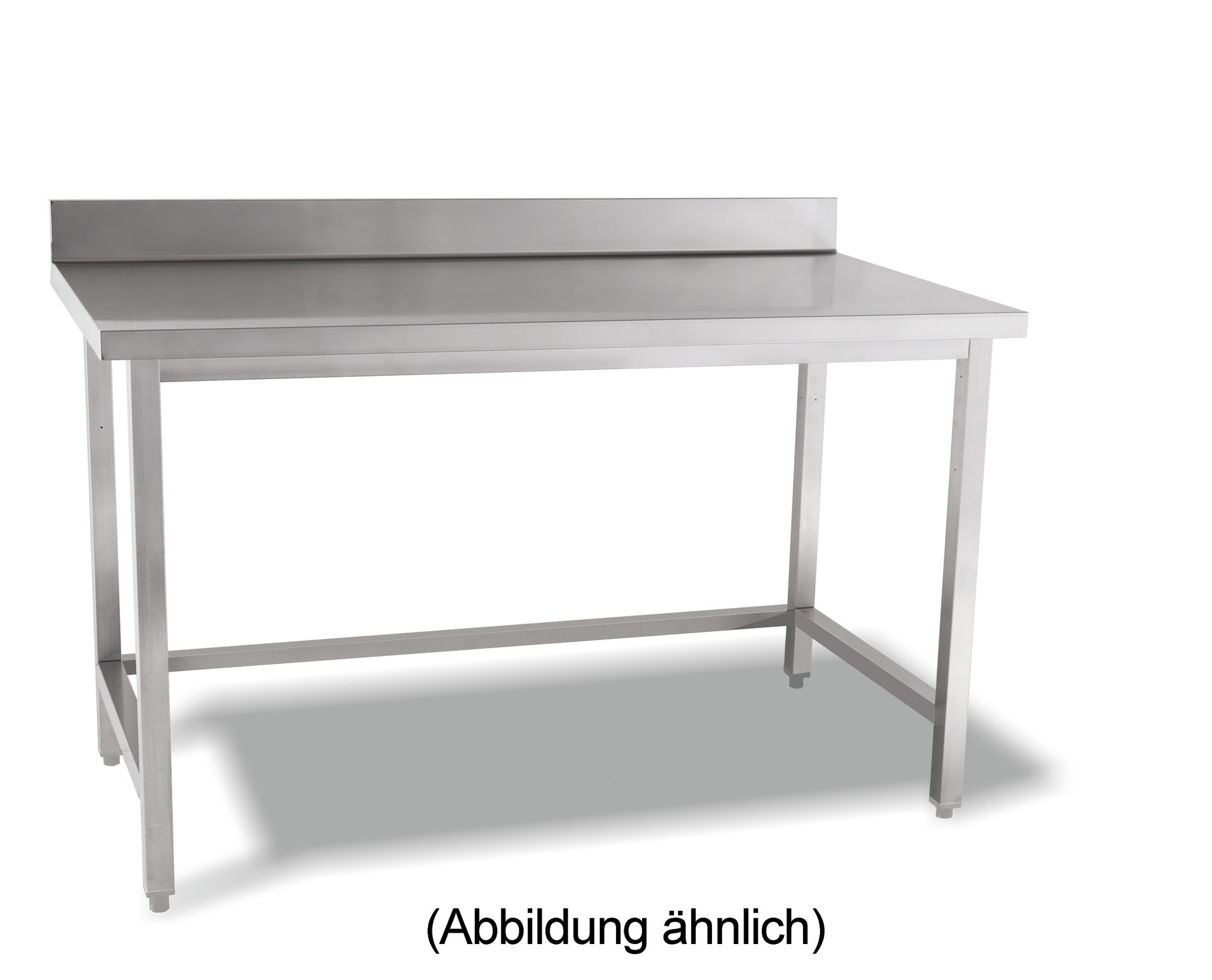 Arbeitstisch verschweißt o. Ablageboden  50 mm Aufkantung 2000 x 600 x 850mm