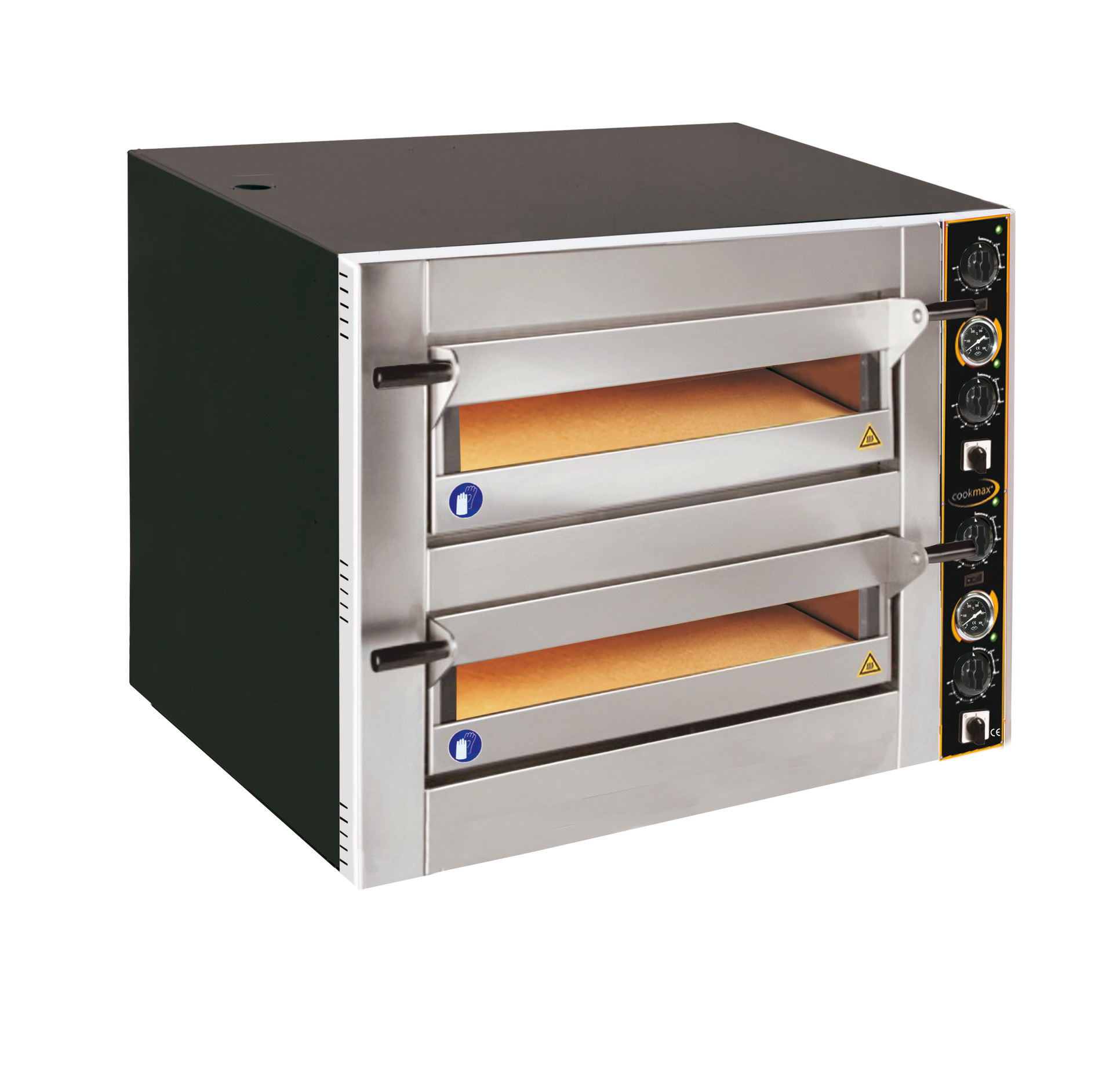 Pizzaofen für 12 Pizzen, Ø 300 mm / 32 A Anschluss erforderlich