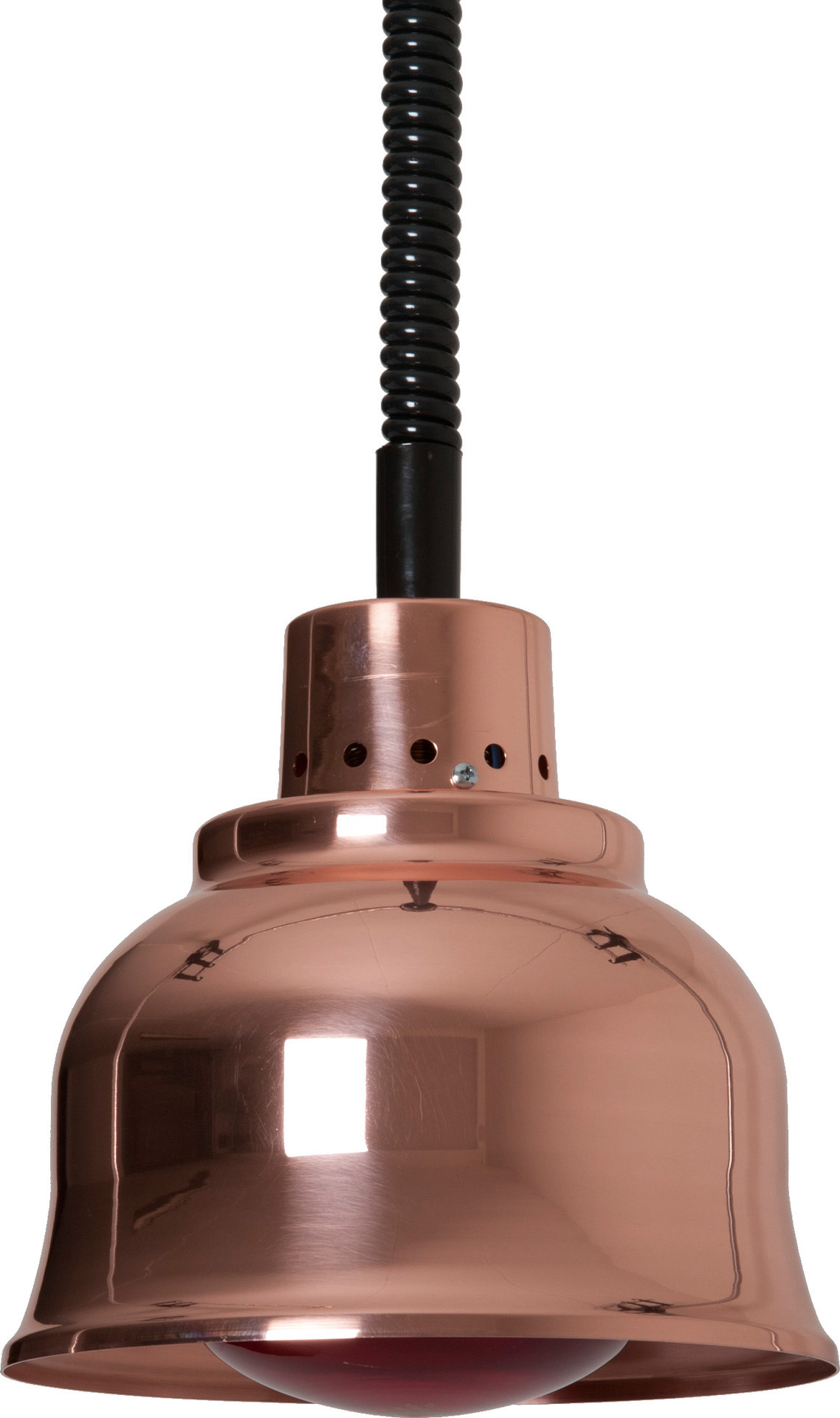 Wärmestrahler Kupfer Infrarot 250 W ø 225 mm H 850-1900 mm