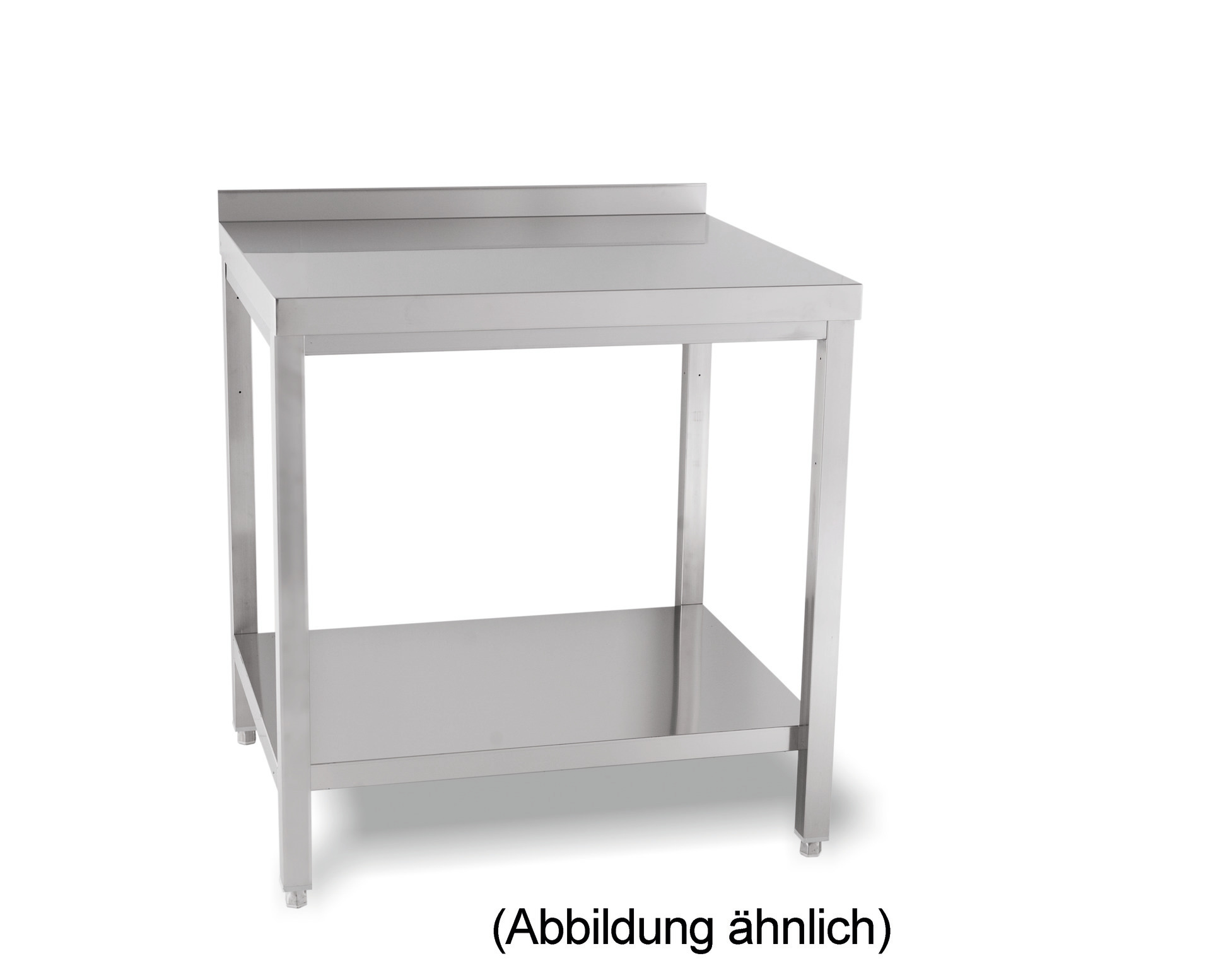 Arbeitstisch verschweißt Ablageboden 50 mm Aufkantung 1700 x 600 x 850mm
