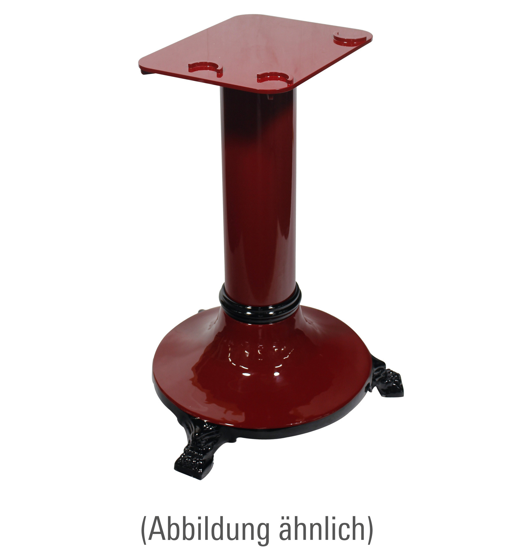 Standfuß Aufschnittmaschine rot
