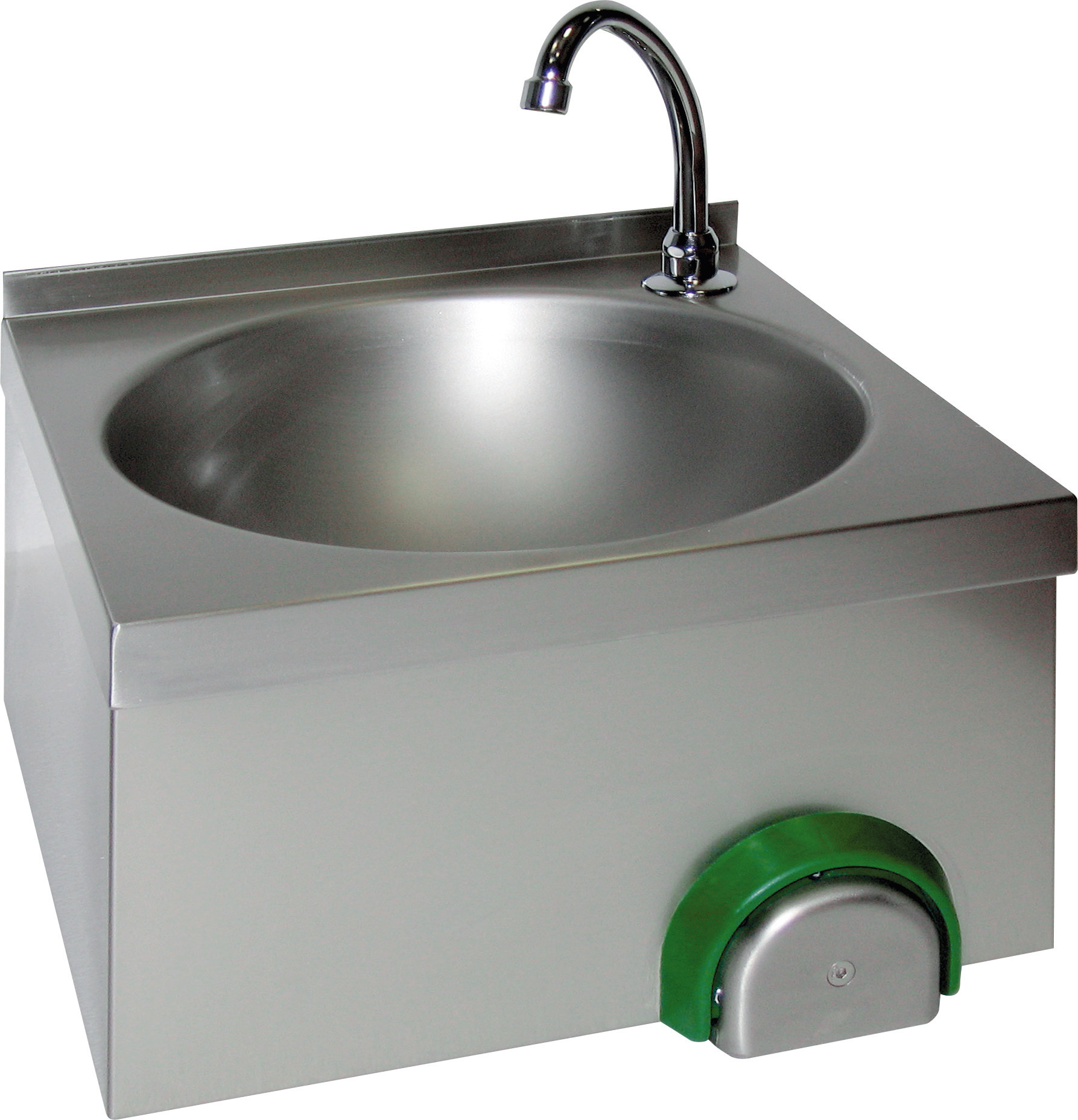 Handwaschbecken eckig, ovales Becken Wandmontage 400 x 400 x 240 mm