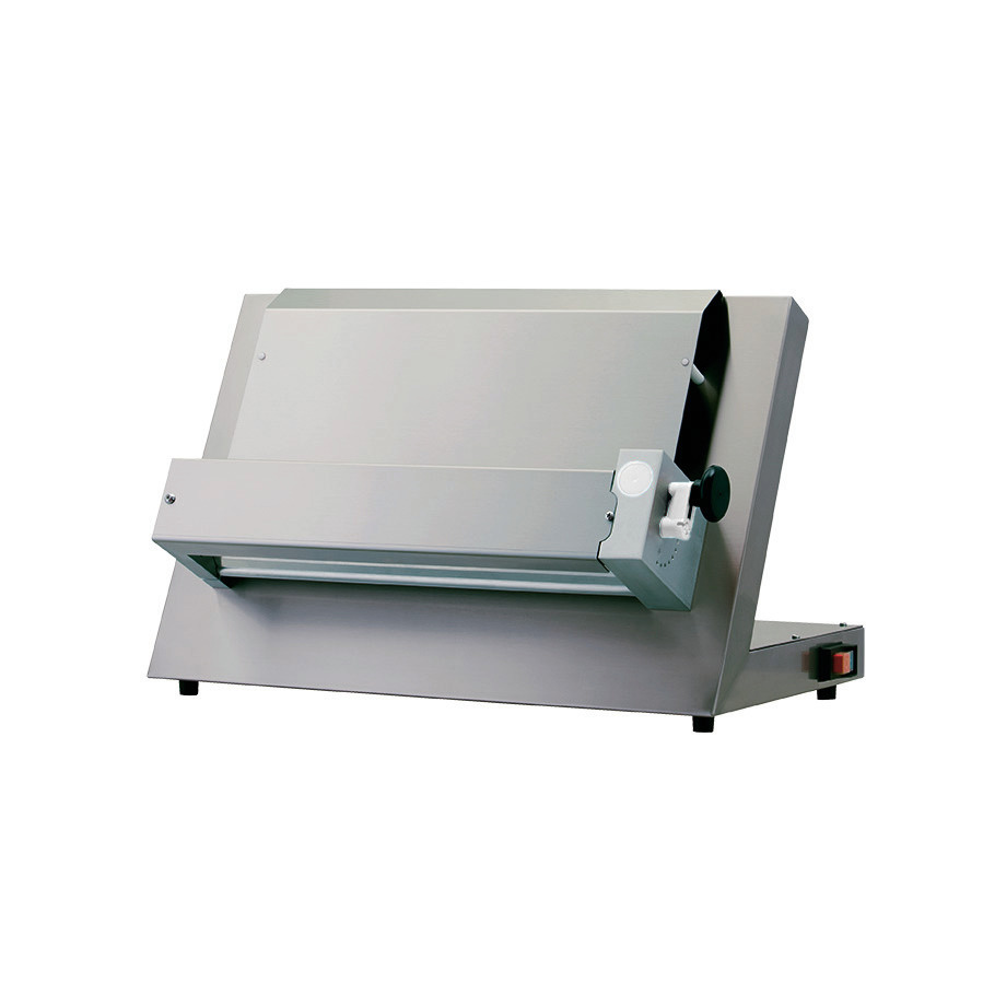 Teig-Ausrollmaschine für Pizzen bis ø 340 mm / 500 x 400 x 450 mm